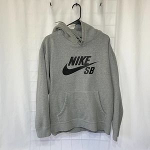 Nike SB Seasonal Grey Hoodie Large